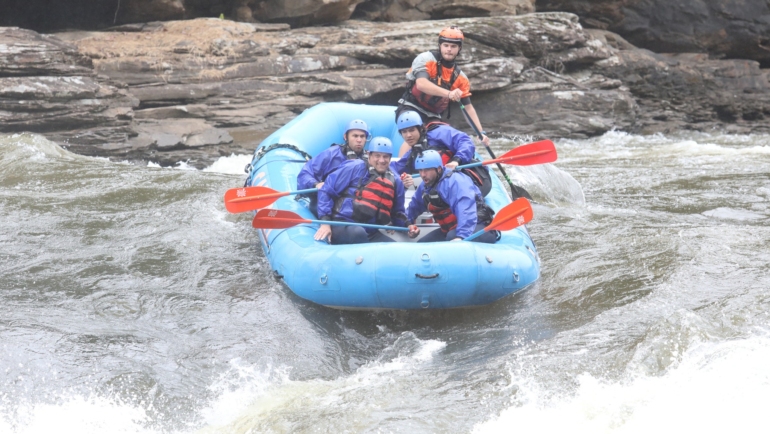 Upper gauley river rafting