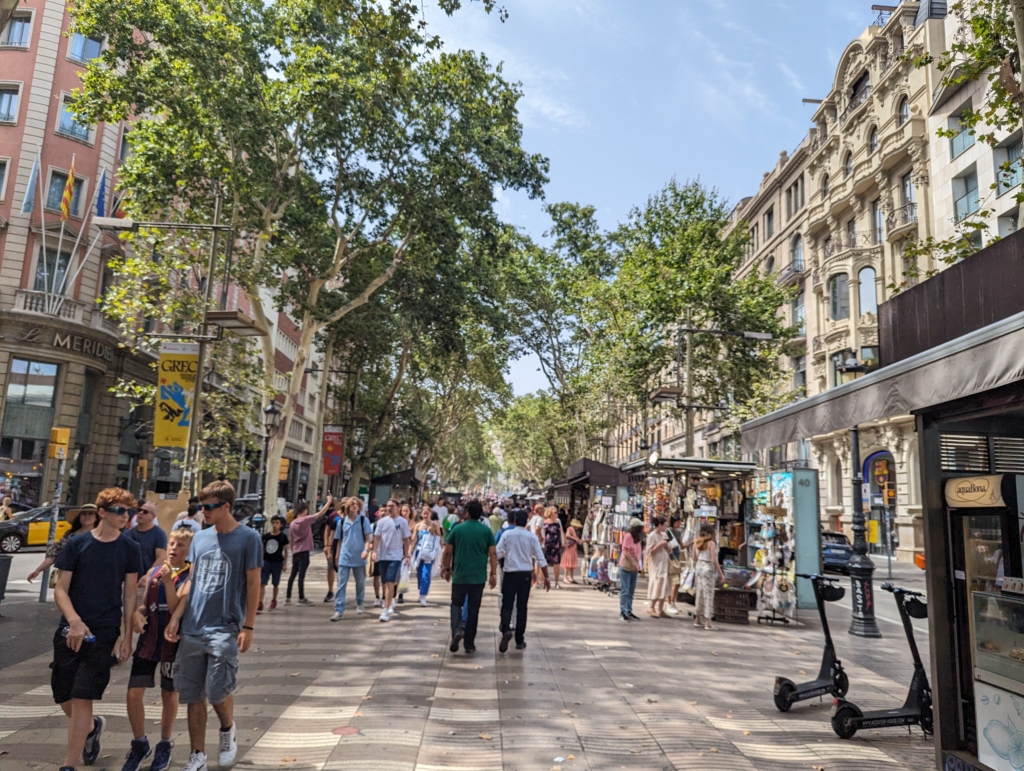 La Rumbla Barcelona