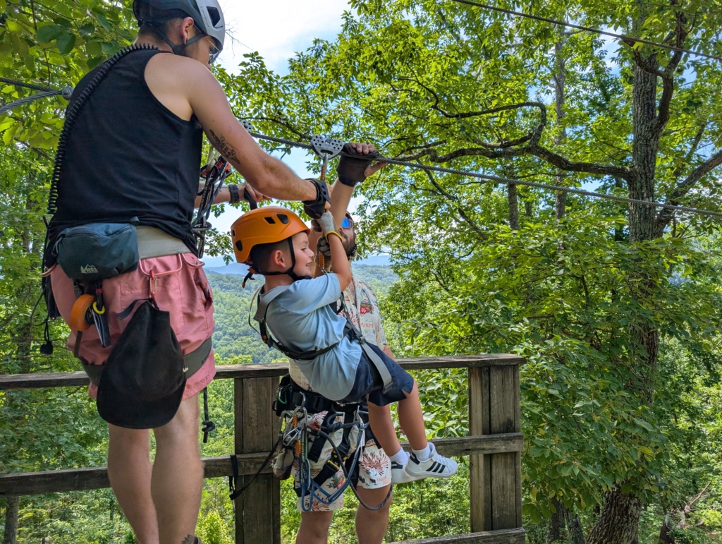 Wear Valley Zip Line